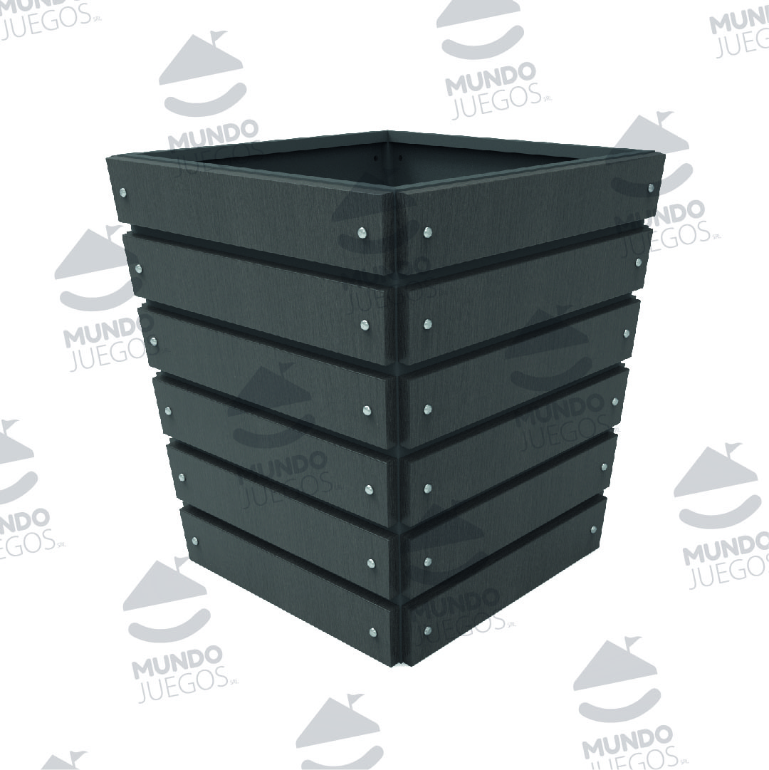 Ordenar Mobiliario EU49.6 - Maceta Simil Madera Eco